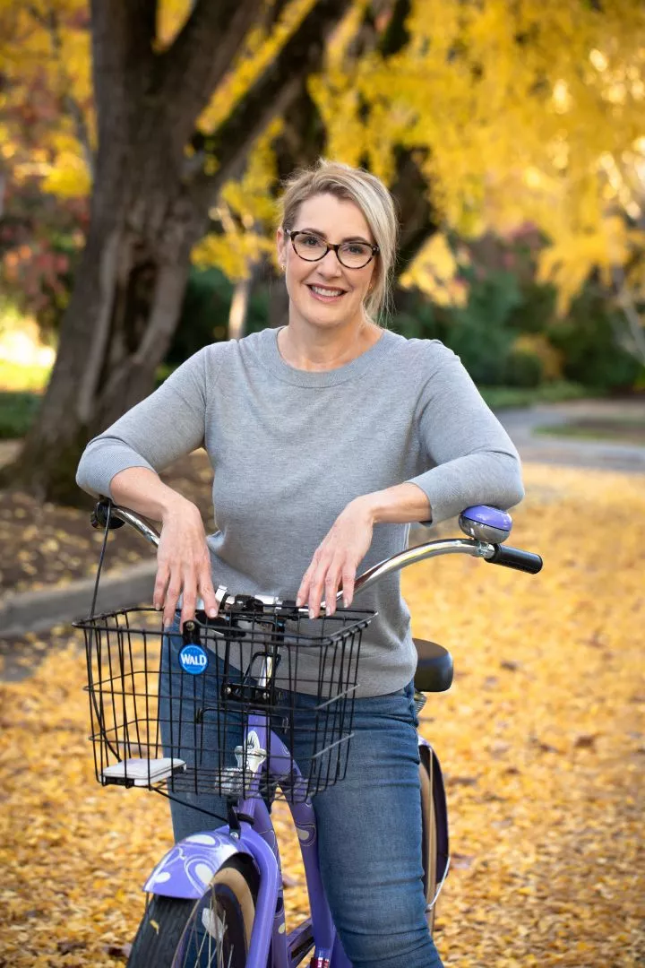 dr lynskey on a bike